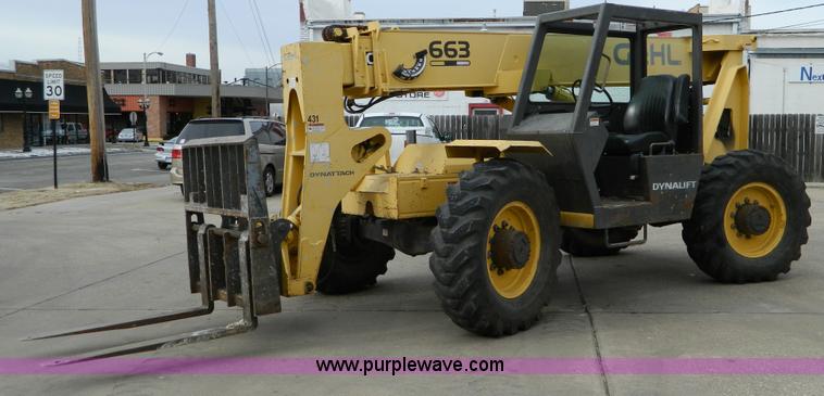 image for item D8728 1998 Gehl 663D rough terrain forklift truck