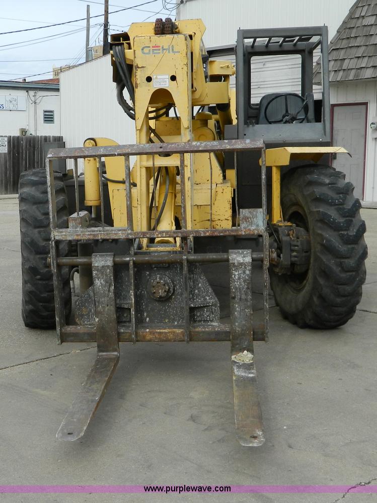 image for item D8728 1998 Gehl 663D rough terrain forklift truck