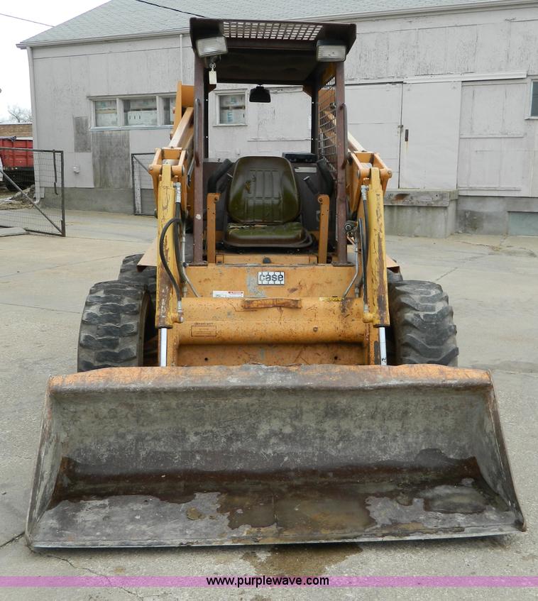 image for item D8729 1991 Case 1845C skid steer