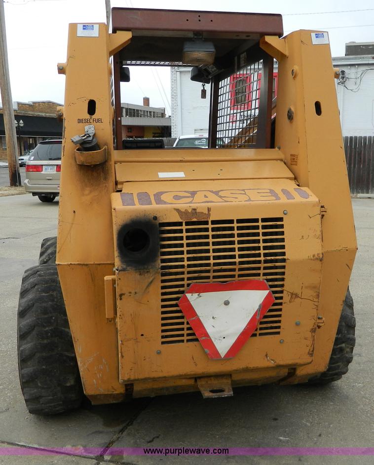image for item D8729 1991 Case 1845C skid steer