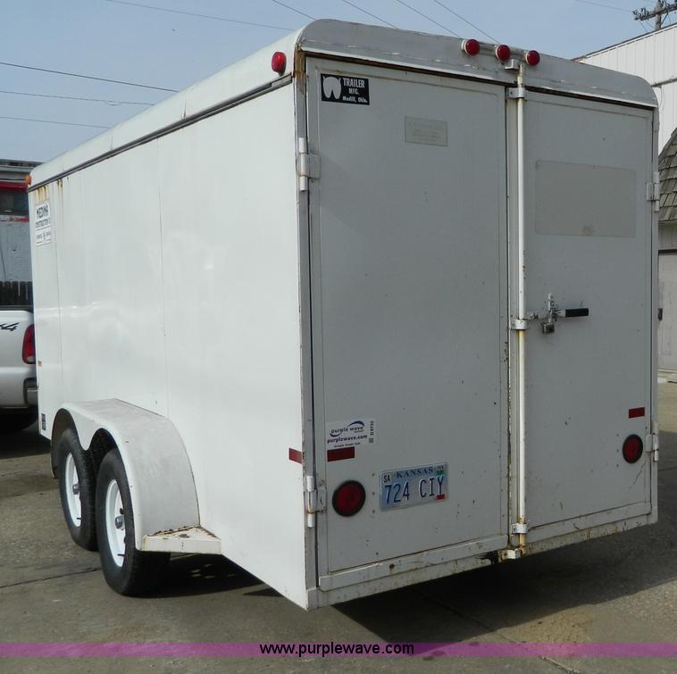 image for item D8733 1997 W-W enclosed trailer