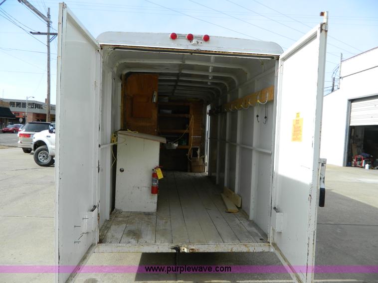 image for item D8733 1997 W-W enclosed trailer
