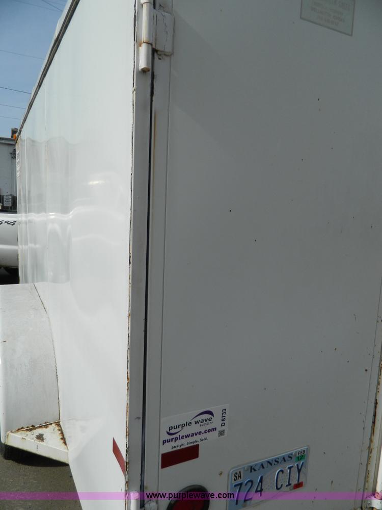 image for item D8733 1997 W-W enclosed trailer