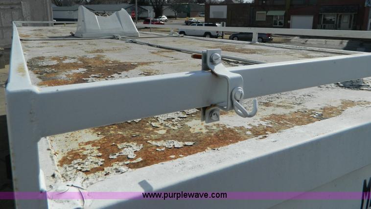 image for item D8736 1977 shop built enclosed gooseneck trailer