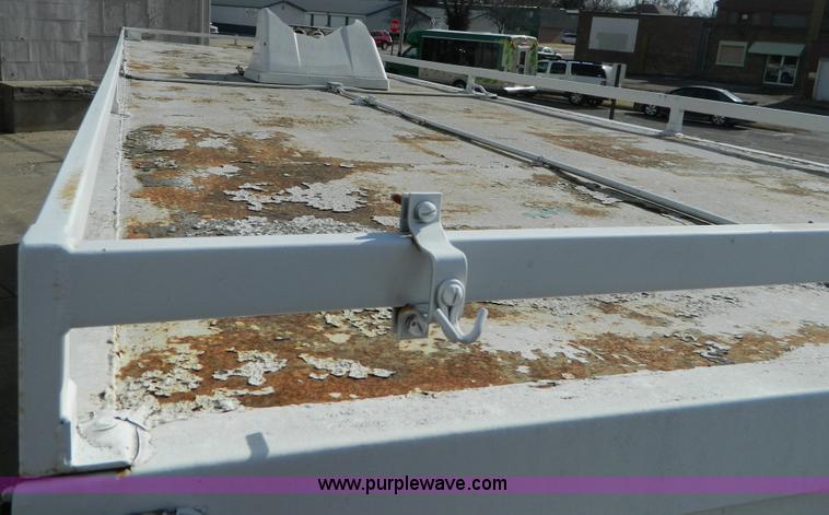 image for item D8736 1977 shop built enclosed gooseneck trailer