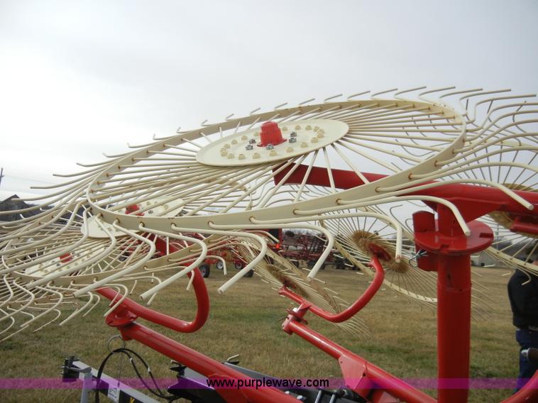 image for item A6686 KM Rake Caddy 8 wheel rake