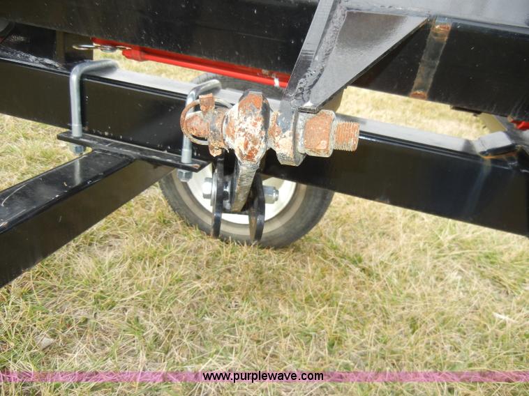 image for item A6686 KM Rake Caddy 8 wheel rake