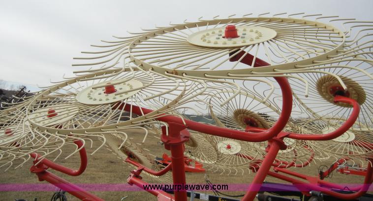 image for item A6688 KM Rake Caddy 8 wheel rake