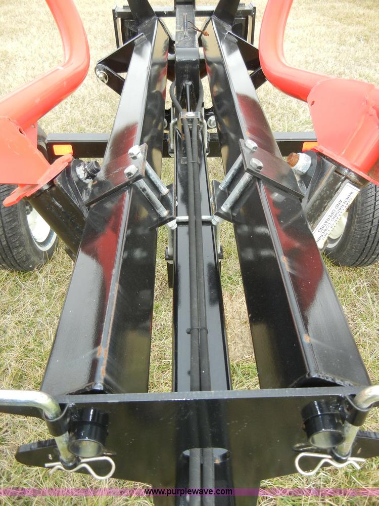 image for item A6688 KM Rake Caddy 8 wheel rake