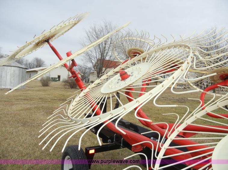 image for item A6688 KM Rake Caddy 8 wheel rake