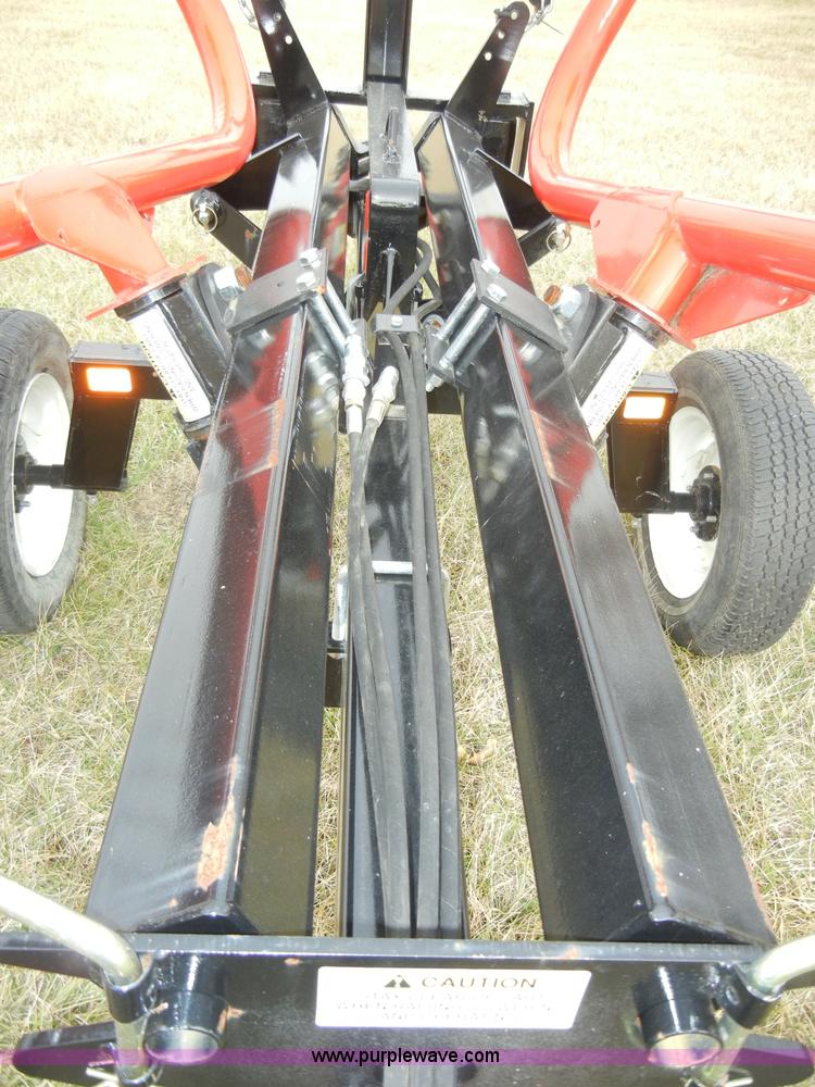 image for item A6689 KM Rake Caddy 8 wheel rake