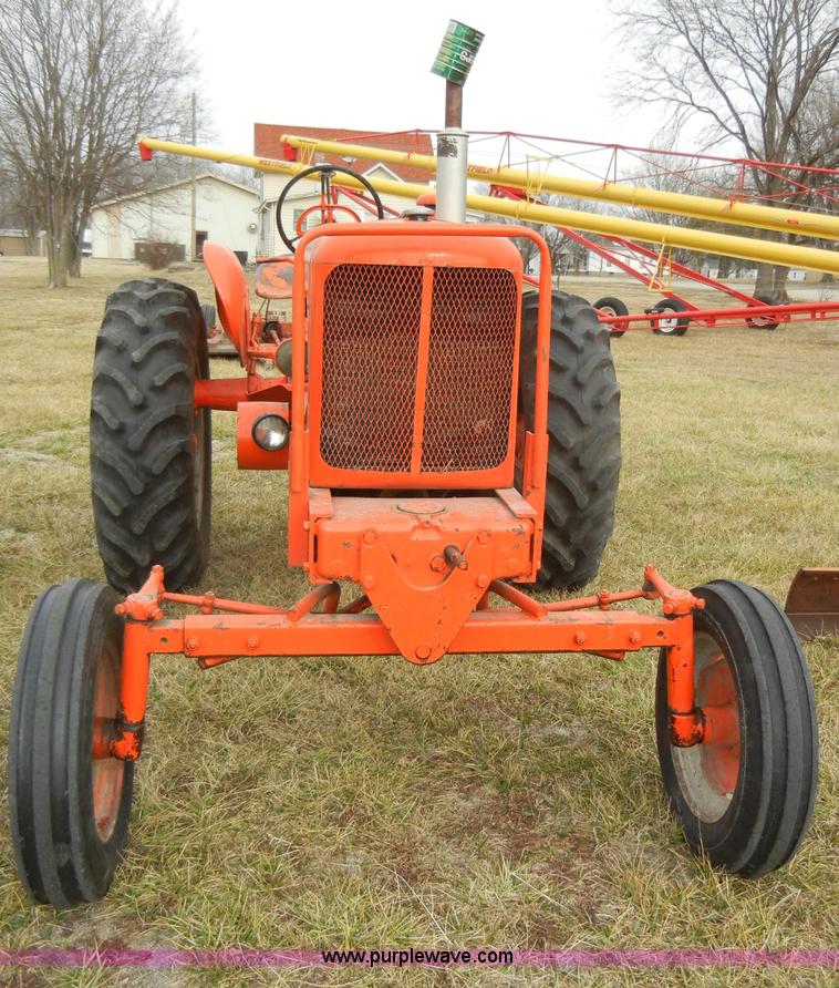 image for item A6692 Allis Chalmers WD45 tractor with attachments