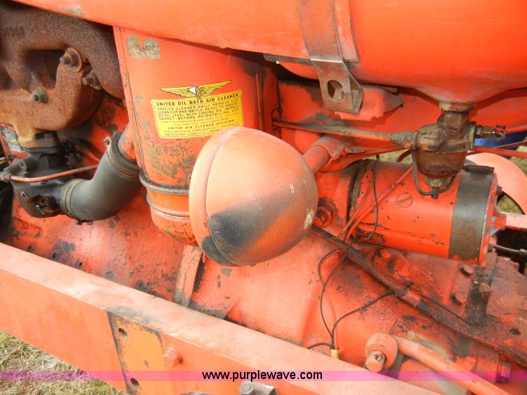 image for item A6692 Allis Chalmers WD45 tractor with attachments
