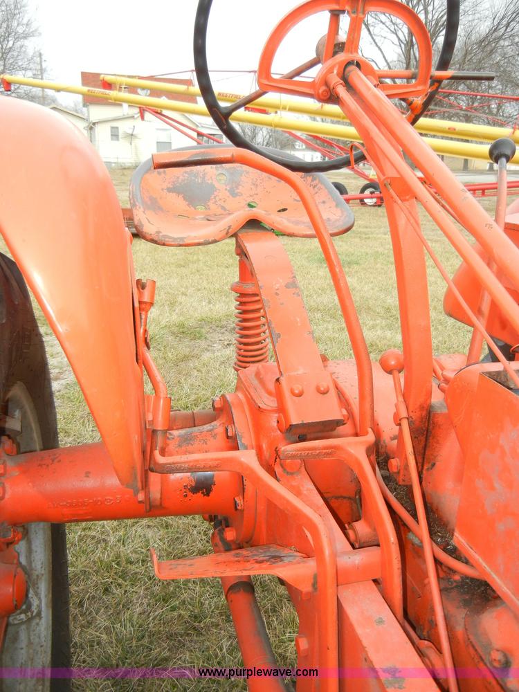 image for item A6692 Allis Chalmers WD45 tractor with attachments