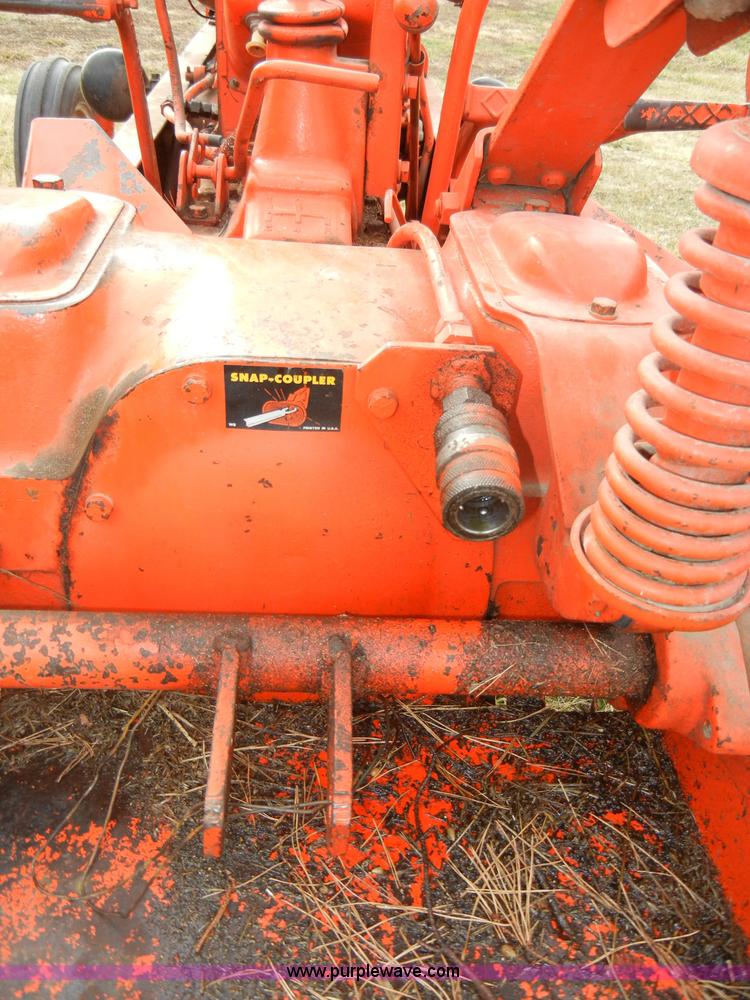 image for item A6692 Allis Chalmers WD45 tractor with attachments