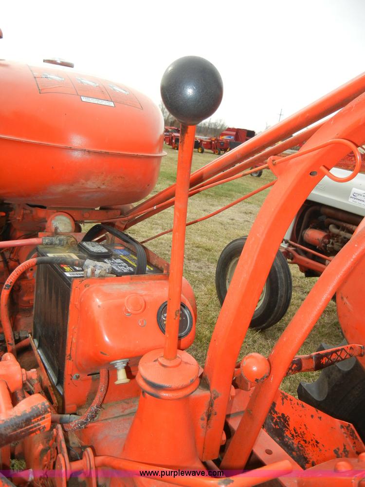 image for item A6692 Allis Chalmers WD45 tractor with attachments