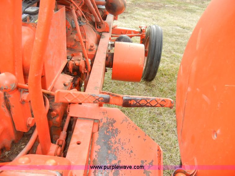 image for item A6692 Allis Chalmers WD45 tractor with attachments