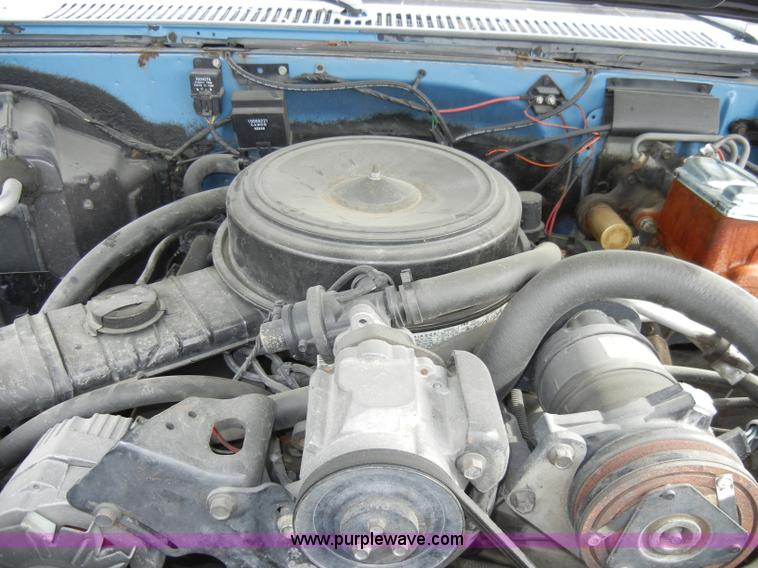 image for item A6697 1986 Chevrolet C30 Custom Deluxe pickup truck