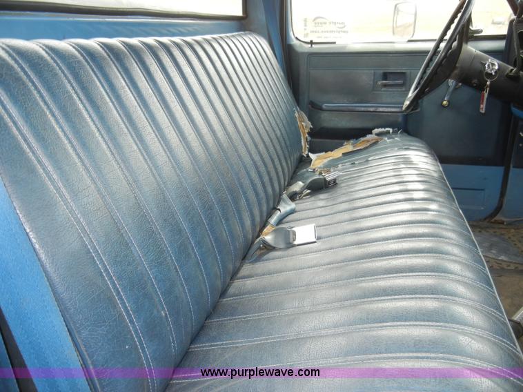 image for item A6697 1986 Chevrolet C30 Custom Deluxe pickup truck