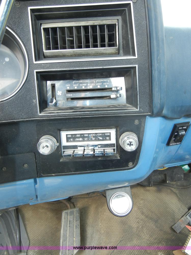 image for item A6697 1986 Chevrolet C30 Custom Deluxe pickup truck