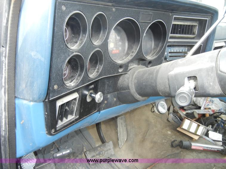 image for item A6697 1986 Chevrolet C30 Custom Deluxe pickup truck