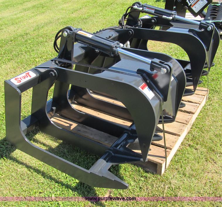 image for item A8043 Stout hydraulic brush grapple