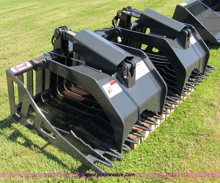 image for item A8045 Stout rock bucket grapple