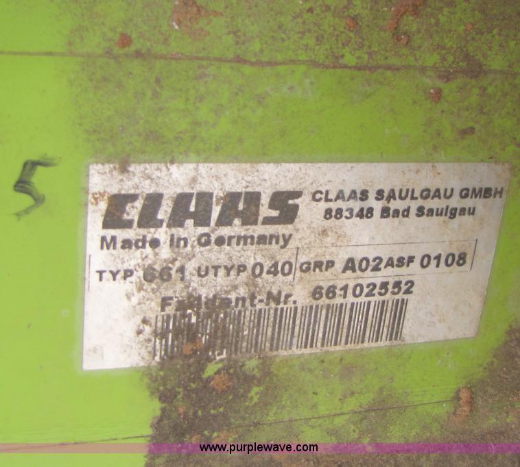 image for item B2171 Claas RU600 XTRA rotary harvesting forage head