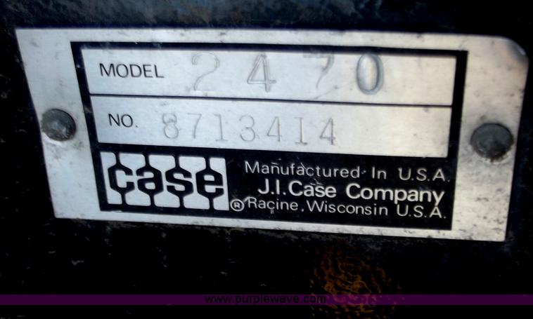 image for item B6148 1973 Case 2470 4WD tractor