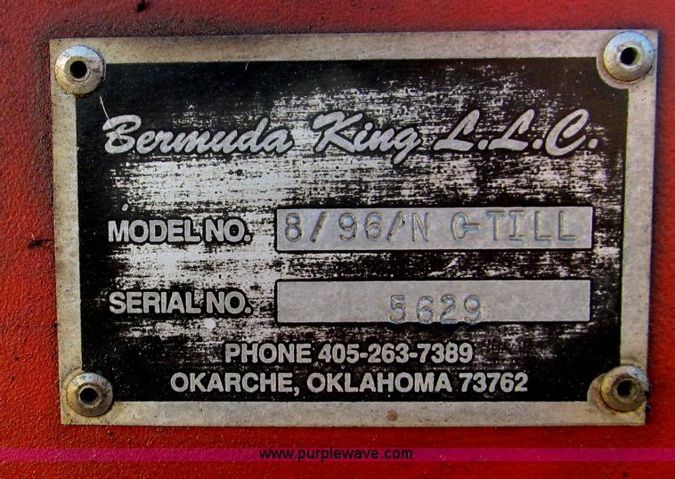 image for item D3003 Bermuda King 8/96 No-Till Fairway sprig planter