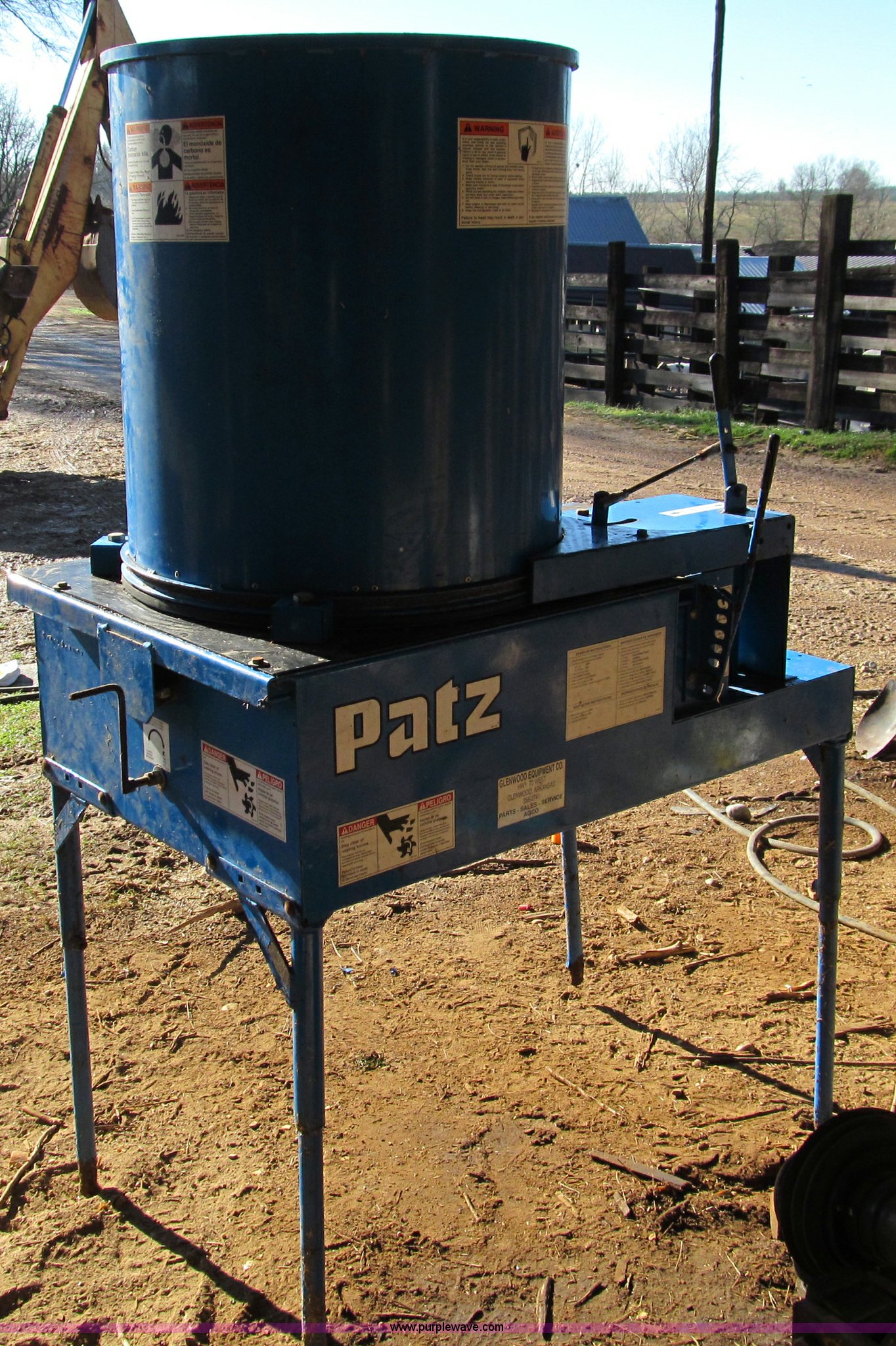 Patz square bale grinder in Arkadelphia, AR Item D3006 sold Purple Wave