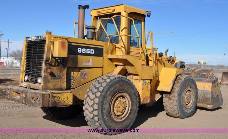 image for item A5811 1981 Caterpillar 966D wheel loader