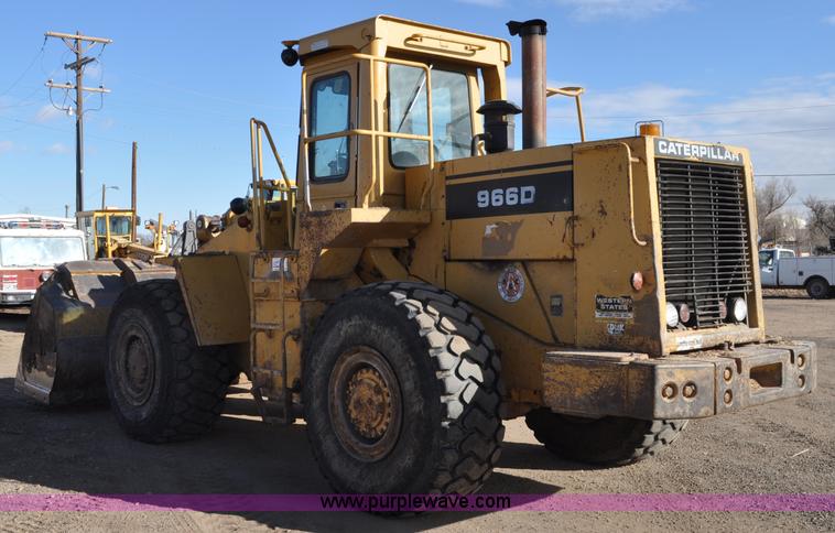 image for item A5811 1981 Caterpillar 966D wheel loader