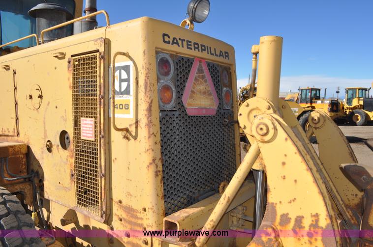 image for item A5812 1982 Caterpillar 140G motor grader