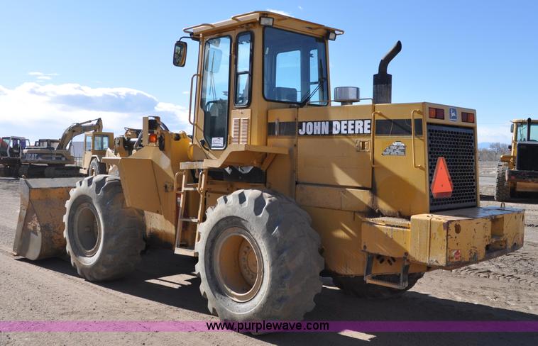 image for item A5813 1993 John Deere 624G wheel loader