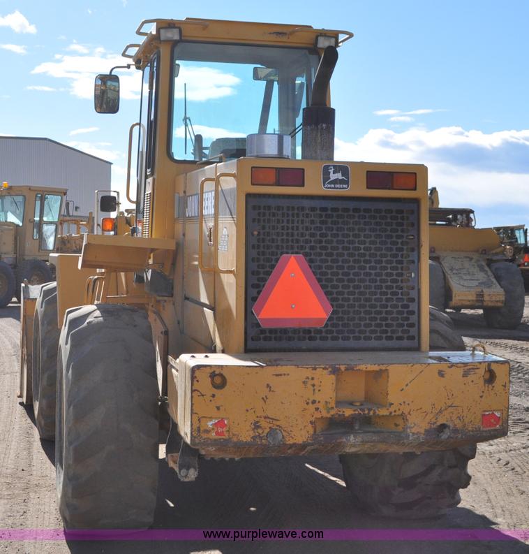image for item A5813 1993 John Deere 624G wheel loader