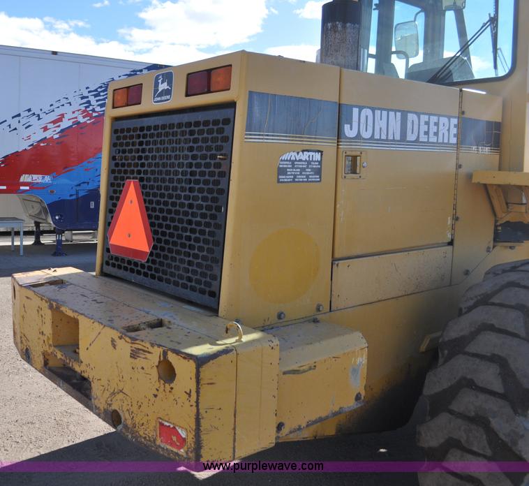 image for item A5813 1993 John Deere 624G wheel loader