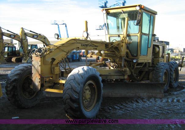 image for item A5815 1984 Caterpillar 140G motor grader