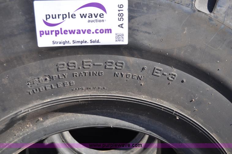 image for item A5816 (2) 29.5-29 General tires