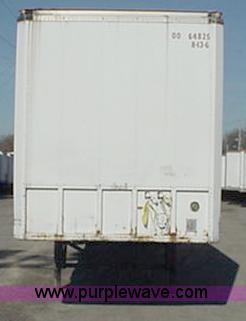 image for item A1822 1986 Monon 48' storage semi trailer