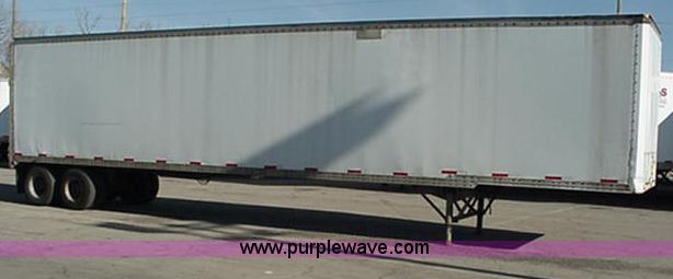 image for item A1822 1986 Monon 48' storage semi trailer
