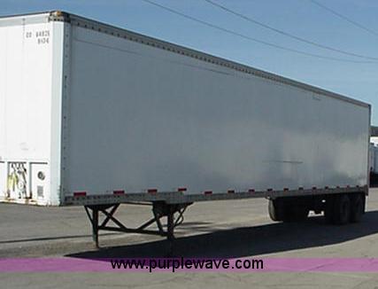 image for item A1822 1986 Monon 48' storage semi trailer
