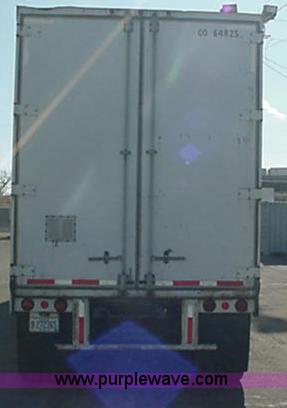 image for item A1822 1986 Monon 48' storage semi trailer