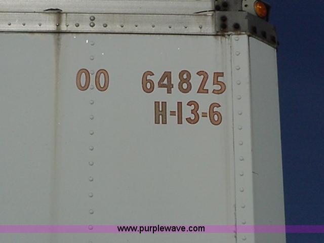 image for item A1822 1986 Monon 48' storage semi trailer