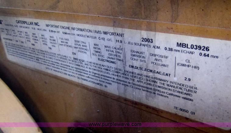 image for item B3155 1996 Kenworth T800 semi truck