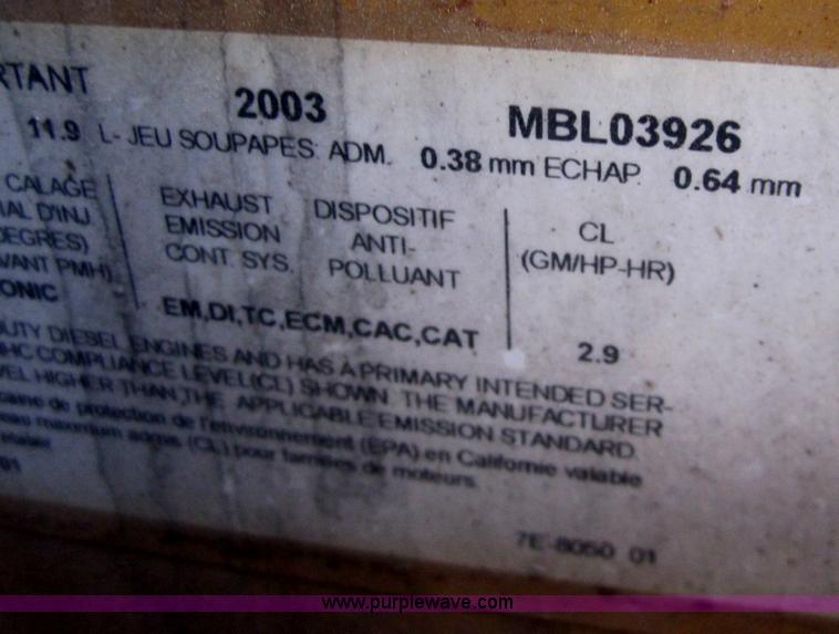 image for item B3155 1996 Kenworth T800 semi truck