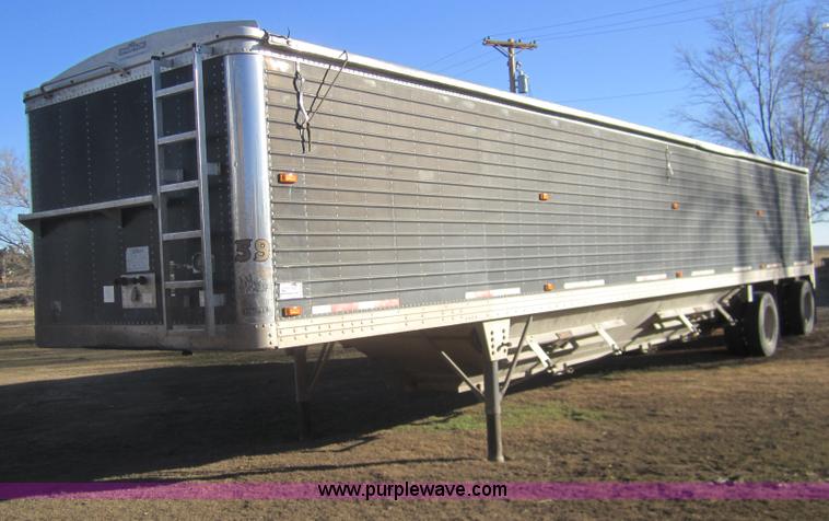 image for item B5596 1997 Timpte Super Hopper 46' grain trailer