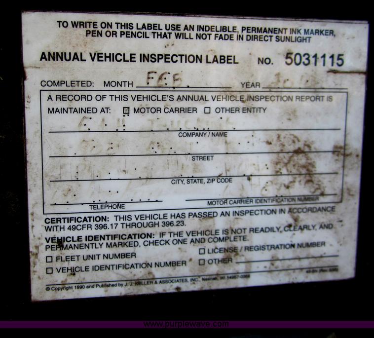 image for item B5596 1997 Timpte Super Hopper 46' grain trailer