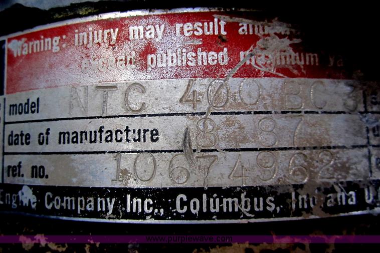 image for item B5606 1986 Freightliner FLC semi truck