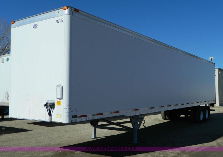 image for item D8758 2001 utility box van trailer